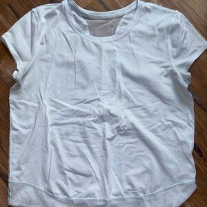 Athleta Classic Light Blue Short Sleeve Tee